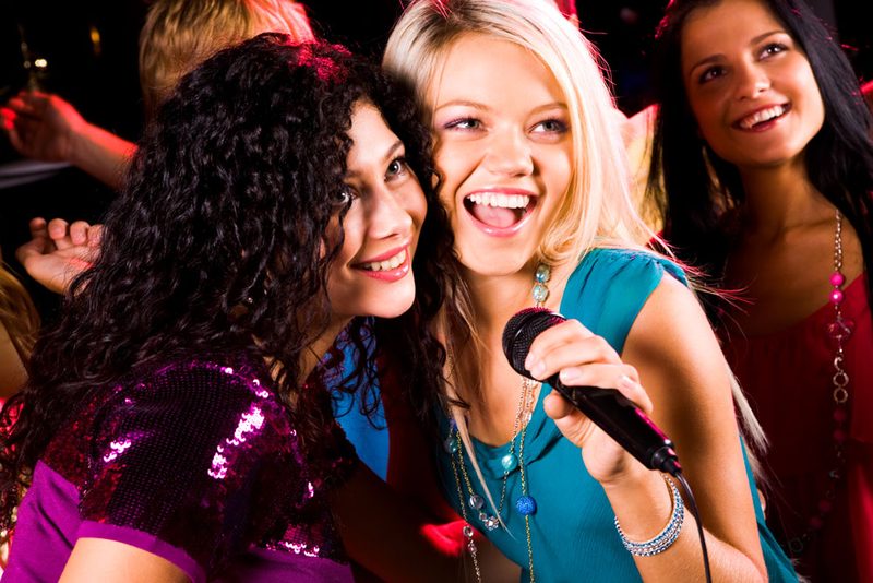 Karaoke style event, illustrating underage disco security service